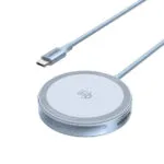 Ugreen Ασύρματος Φορτιστής Qi2 GaN 25W Γκρι (W753)