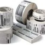 Zebra 800264-155 Αυτοκόλλητες Ετικέτες σε Ρολό για Εκτυπωτή Ετικετών 102x38mm 12τμχ