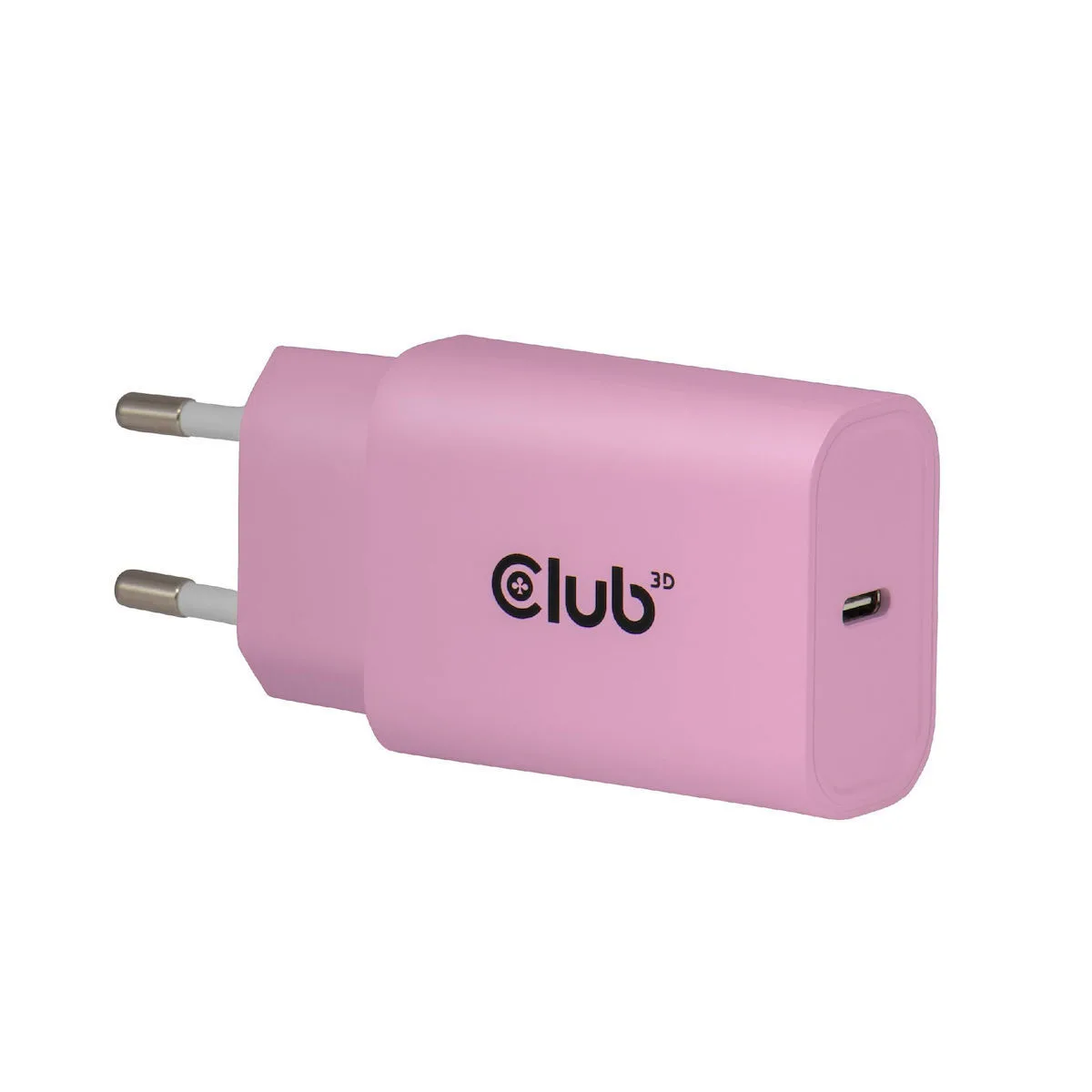 Club3D Φορτιστής Χωρίς Καλώδιο με Θύρα USB-C 30W Power Delivery Ροζ (CAC-3021) - Image 1