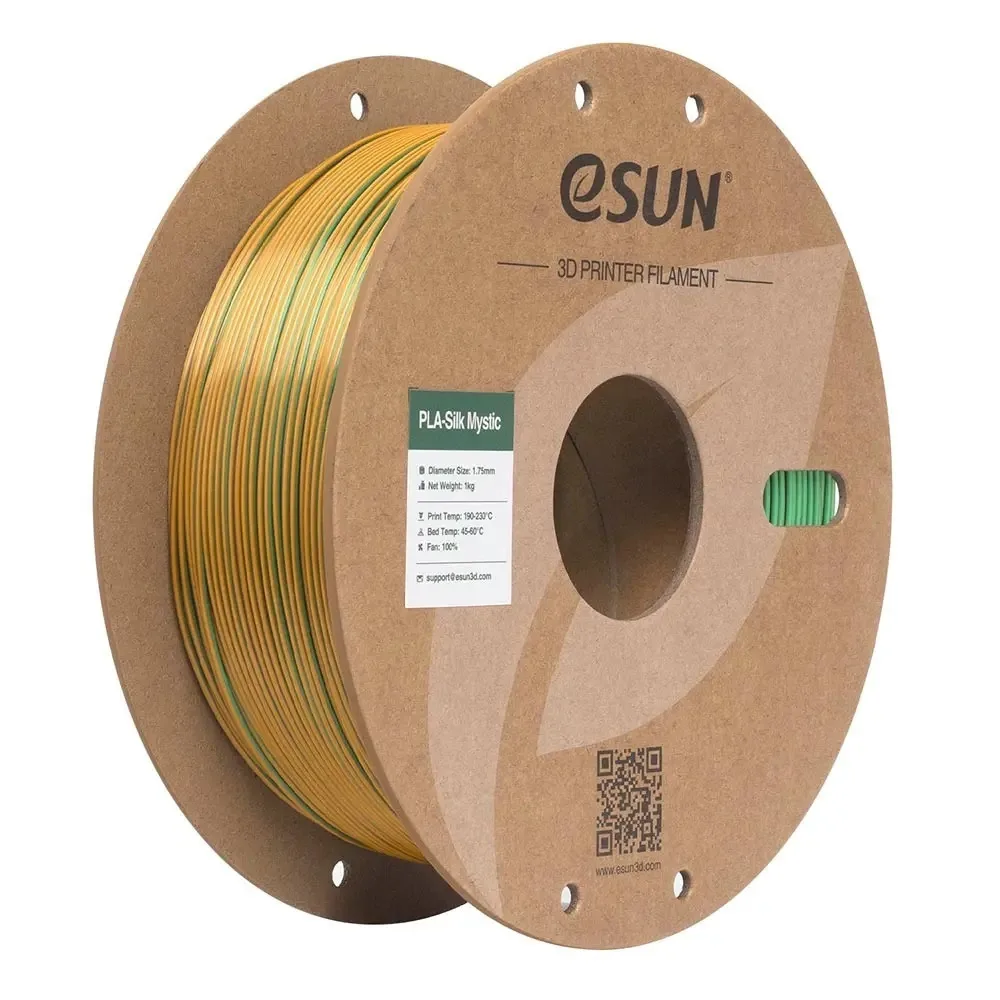 20260220123816_esun_epla_silk_pla_3d_printer_filament_1_75mm_chryso_1kg_07203.jpeg Esun Epla Silk PLA 3D Printer Filament 1.75mm Πολύχρωμο 1kg 07203 1τμχ (Spool) - Image 1