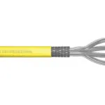 Digitus S/FTP Cat.7a (10Gbps) Καλώδιο Δικτύου Ethernet χωρίς ακροδέκτες 500m Κίτρινο DK-1745-A-VH-5