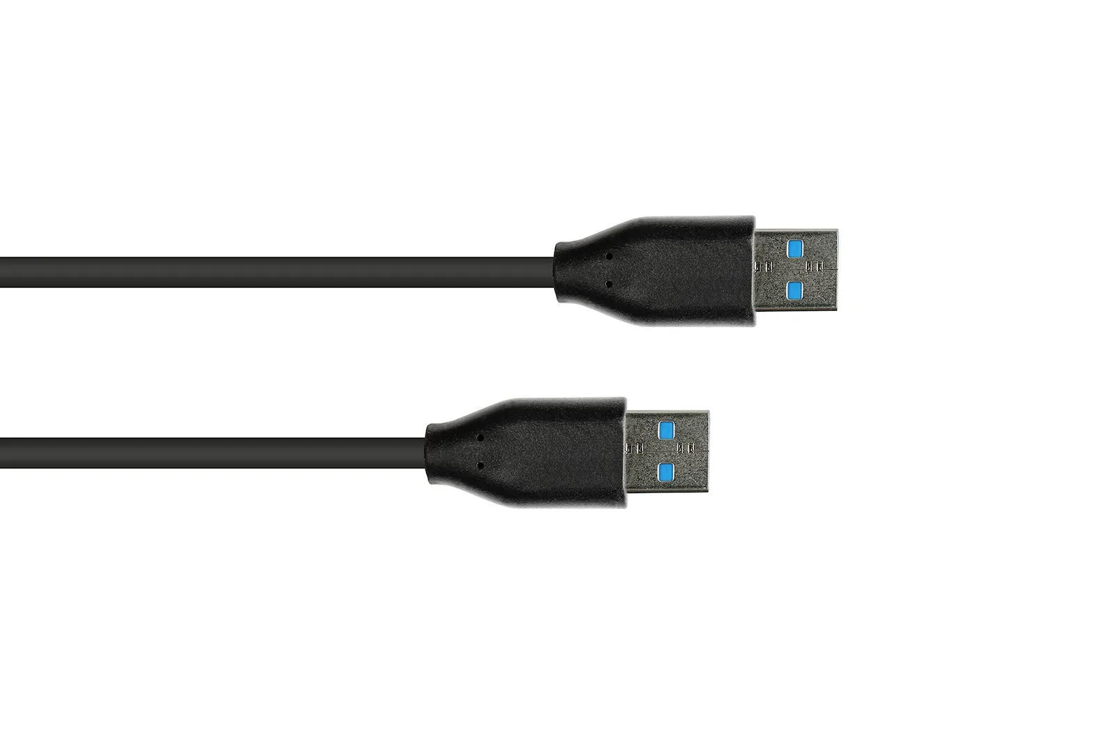 Καλώδιο Usb Alcasa Usb-a Usb-a 1 M Μαύρο 2831-aa010s - Image 1