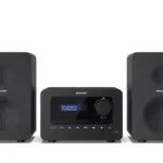 Sharp Ηχοσύστημα 2.0 Tokyo XL-B520DBK 40W με CD / Digital Media Player και Bluetooth Μαύρο