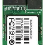 Transcend MTS600 SSD 256GB τύπου M.2 με σύνδεση SATA III TS256GMTS600