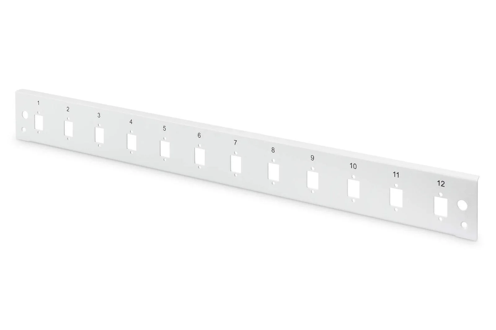 Digitus Patch Panel Keystone για Rack 1U 12 Θυρών Γκρι DN-96206-QL - Image 1