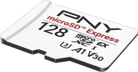 20260225114739_pny_microsdxc_128gb_class_10_u3_v30_a1_uhs_i_me_antaptora.jpeg PNY microSDXC 128GB U3 V30 A1 UHS-I 890MB/s με αντάπτορα - Image 1