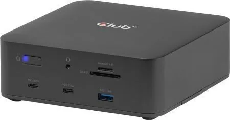 Club3D Thunderbolt 5 Docking Station με HDMI 4K PD Ethernet και σύνδεση 3 Οθονών Μαύρο (CSV-2562) - Image 1