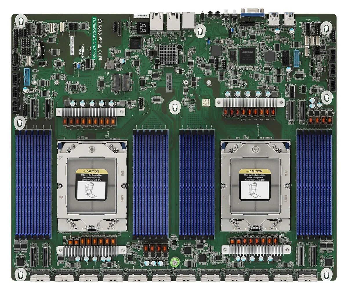 20260225161854_asrock_soc_motherboard_me_amd_sp5_socket_turin2d24g_2l_500w.jpeg ASRock SoC Motherboard με AMD SP5 Socket TURIN2D24G-2L+/500W - Image 1