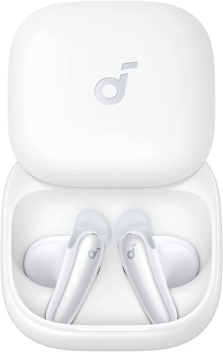 Soundcore by Anker Liberty Buds ANC Bluetooth Handsfree Ακουστικά με Αντοχή στον Ιδρώτα και Θήκη Φόρτισης Λευκά - Image 1