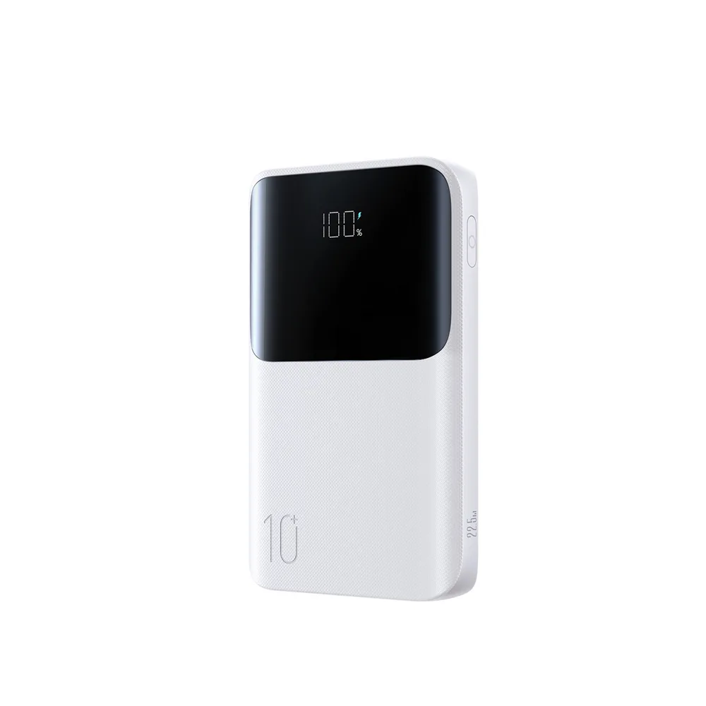 20260226140647_joyroom_jr_qp191_power_bank_10000mah_22_5w_me_2_thyres_usb_a_kai_thyra_usb_c_leyko.jpeg Joyroom JR-QP191 Power Bank 10000mAh 22.5W με 2 Θύρες USB-A και Θύρα USB-C Λευκό - Image 1