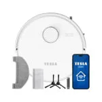 Tesla Electronics RoboStar iQ660 Σκούπα Ρομπότ με Χαρτογράφηση Laser & Απορρόφηση 13000Pa Λευκή
