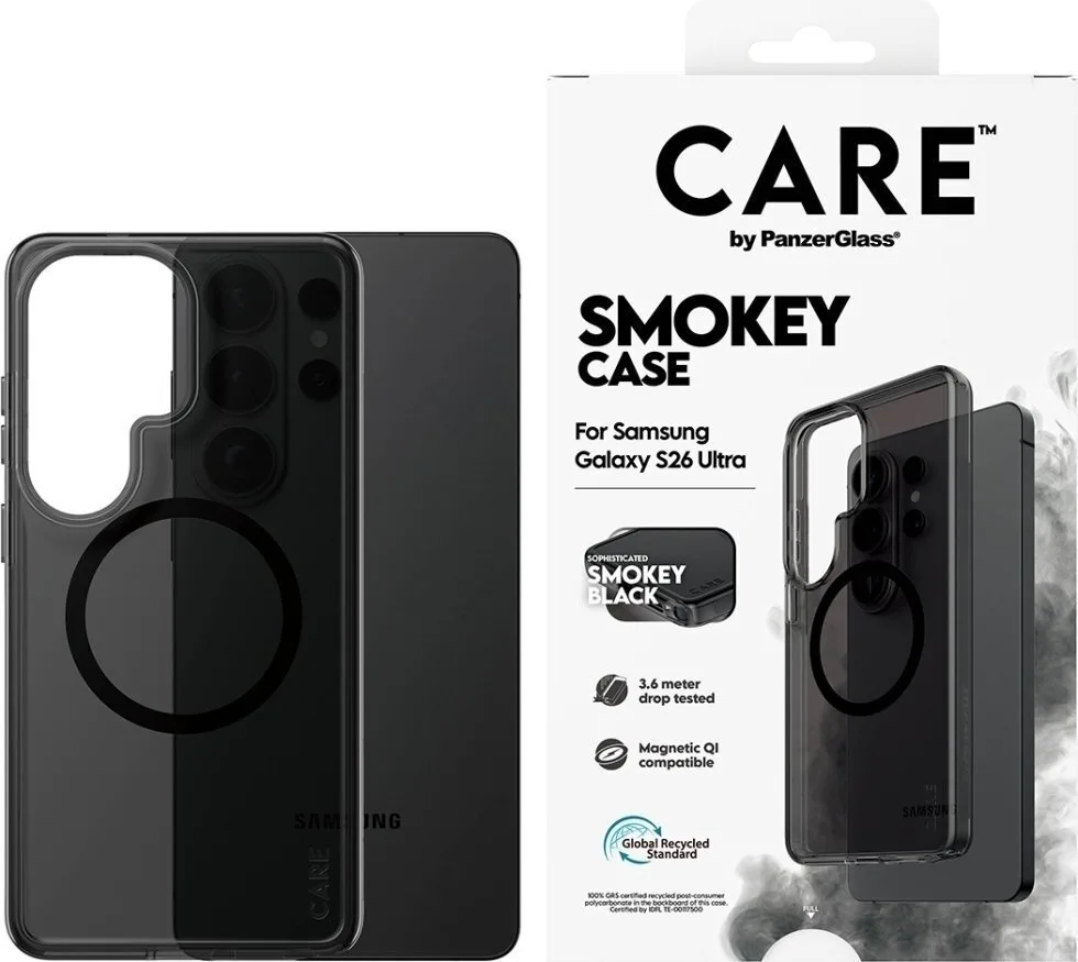 PanzerGlass Care Back Cover Πλαστικό Μαύρο (Galaxy S26 Ultra) CR60968 - Image 1