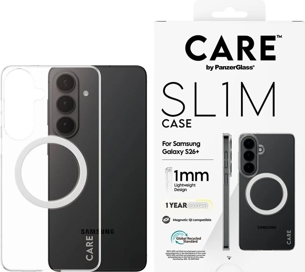 PanzerGlass Care Back Cover Πλαστικό 1mm Διάφανο (Galaxy S26+) CR25459 - Image 1