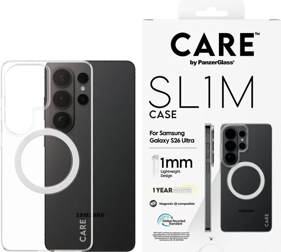 PanzerGlass Care Back Cover Πλαστικό 1mm Διάφανο (Galaxy S26 Ultra) CR27515 - Image 1