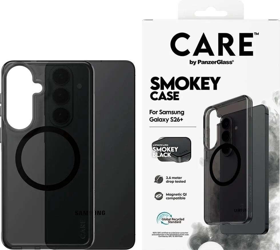 20260303102913_panzerglass_care_back_cover_plastiko_mayro_galaxy_s26_cr47197.jpeg PanzerGlass Care Back Cover Πλαστικό Μαύρο (Galaxy S26+) CR47197 - Image 1