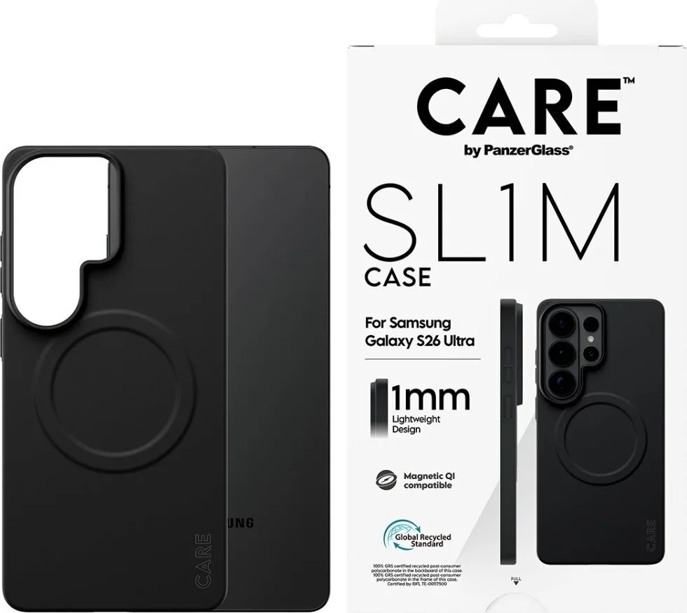 20260303102949_panzerglass_care_back_cover_plastiko_1mm_mayro_galaxy_s26_ultra_cr87482.jpeg PanzerGlass Care Back Cover Πλαστικό 1mm Μαύρο (Galaxy S26 Ultra) CR87482 - Image 1
