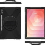 4Smarts Back Cover Ανθεκτική Μαύρη (Samsung Galaxy Tab S11 Ultra)