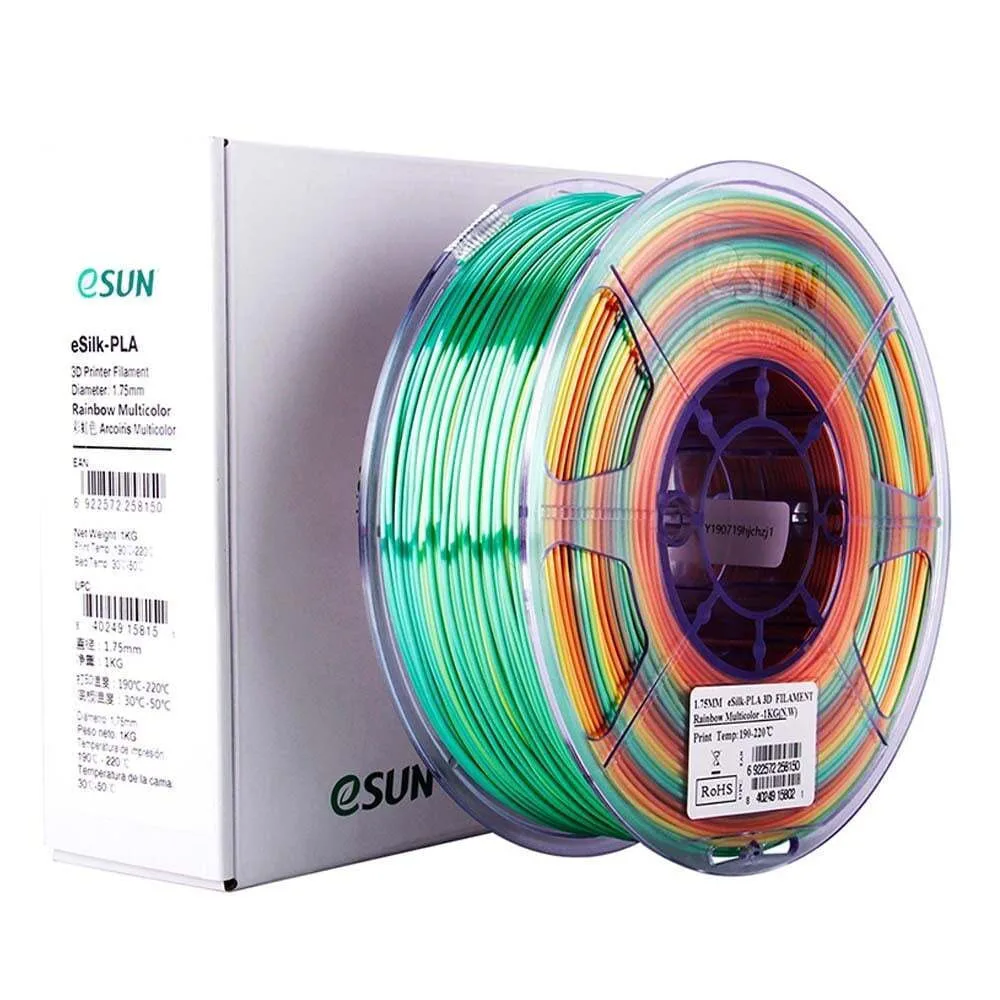 20260303131511_esun_esilk_pla_3d_printer_filament_3mm_1kg_dfe20138_spool.jpeg Esun Esilk PLA 3D Printer Filament 3.0mm 1kg DFE20138 1τμχ (Spool) - Image 1