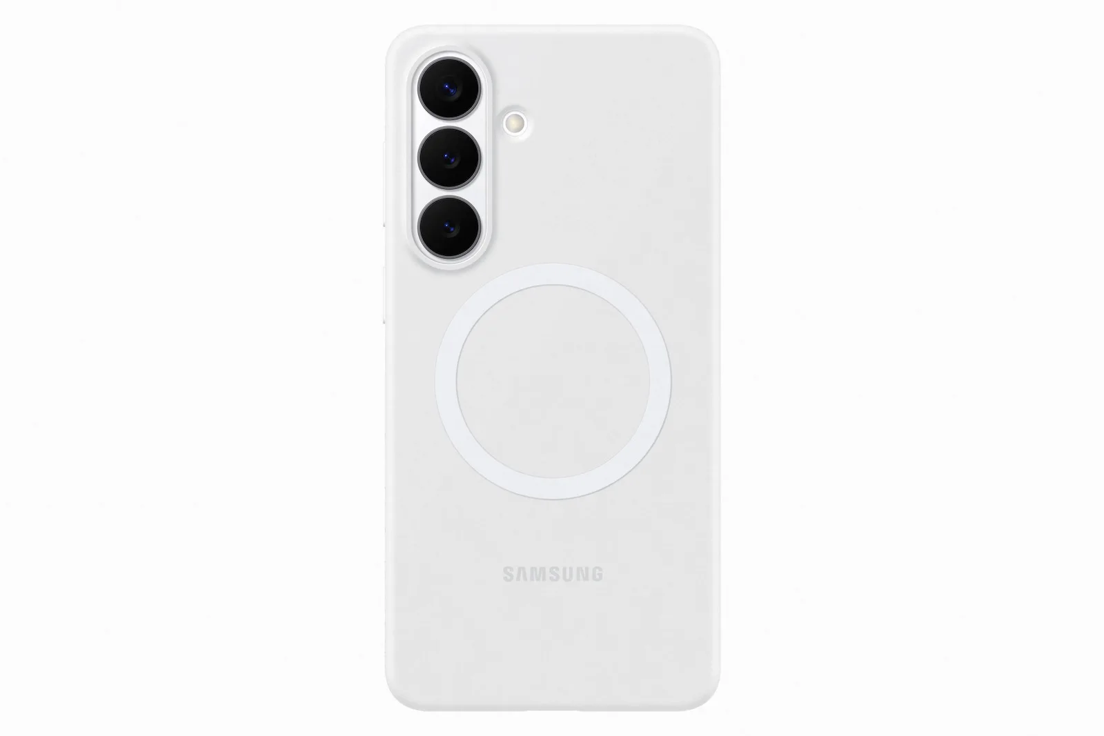 20260303161217_ce2efe0d.jpeg Samsung Magnet Back Cover Σιλικόνης Λευκό (Galaxy S26+) EF-ES947CWEGWW - Image 1