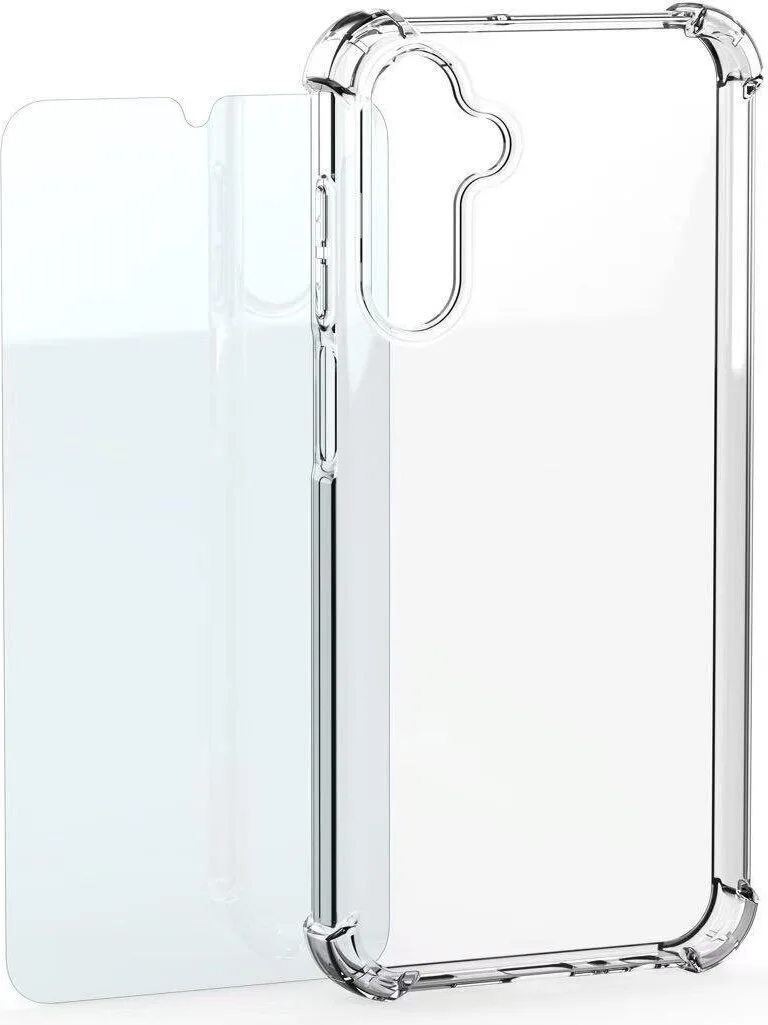 Samsung Mobeen Back Cover Σιλικόνης Σετ με Τζαμάκι Διάφανο (Galaxy S26 Ultra) GP-FPS948AEGTW - Image 1