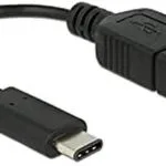 DeLock Μετατροπέας USB-C male σε USB-A female 1τμχ 65579