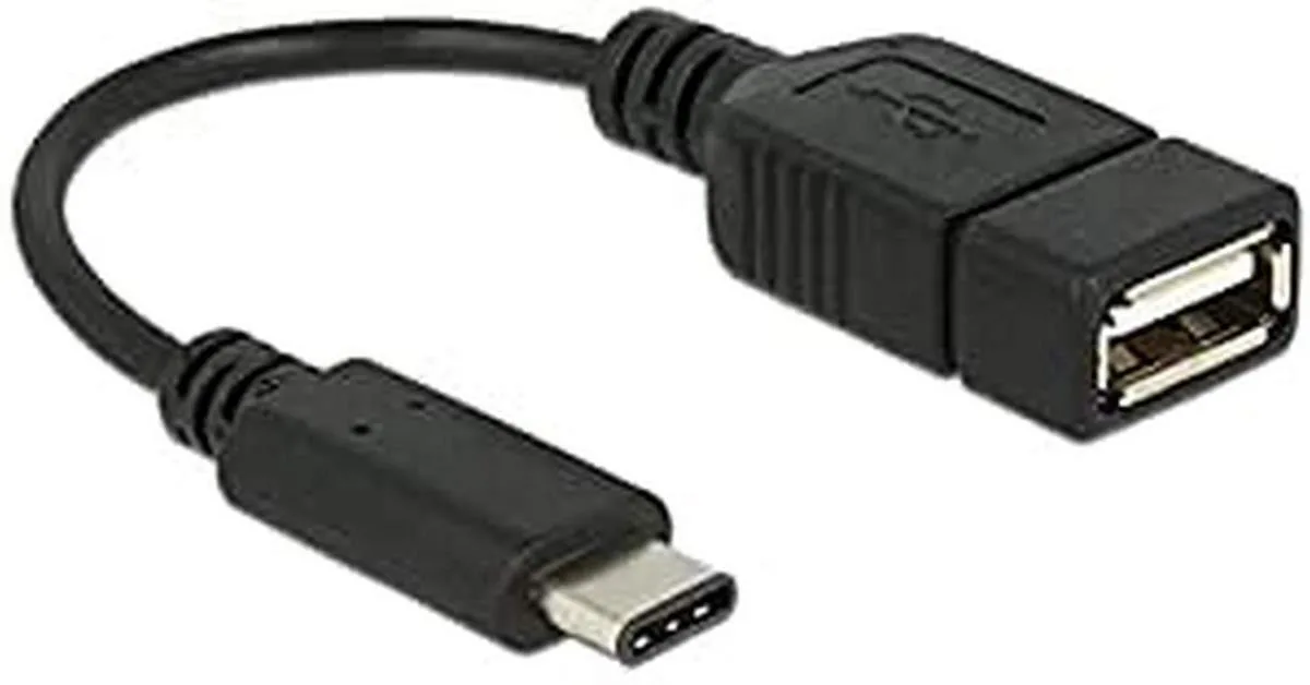 20260305100054_delock_metatropeas_usb_c_male_se_usb_a_female_1tmch_65579.jpeg DeLock Μετατροπέας USB-C male σε USB-A female 1τμχ 65579 - Image 1