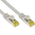 Good Connections S/FTP Cat.7 (10Gbps) Καλώδιο Δικτύου Ethernet 0.5m Γκρι 8070R-005
