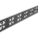 Delock Κάλυμμα 8x 40mm Ανεμιστήρες 67414 Rack 19"/1u Μεταλλικό Μαύρο