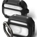 Ringke Magnetic Θήκη Πλαστική / Σιλικόνης σε Μαύρο χρώμα για Apple AirPods Pro 3