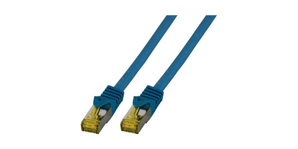 EFB S/FTP Cat.6a (Gigabit) Καλώδιο Δικτύου Ethernet 25m Μπλε MK7001.25BL - Image 1