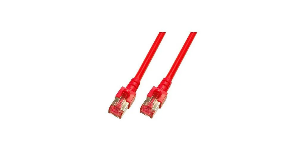EFB S/FTP Cat.6 (Gigabit) Καλώδιο Δικτύου Ethernet 30m Κόκκινο K5512.30 - Image 1