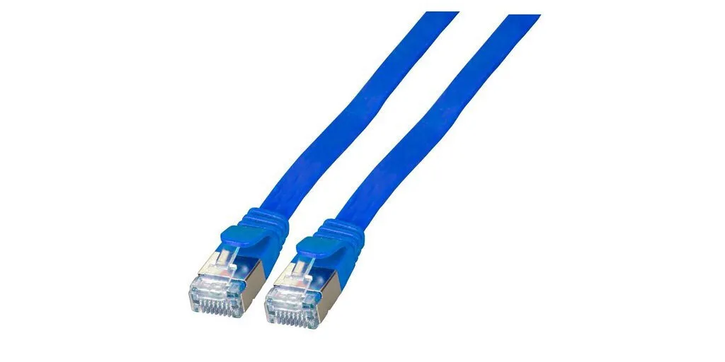 20260309110903_efb_flat_u_ftp_stp_cat_6a_kalodio_diktyou_ethernet_0_15m_mple_1tmch_k5545bl_0.jpeg EFB Flat U/FTP (STP) Cat.6a (Gigabit) Καλώδιο Δικτύου Ethernet 0.15m Μπλε K5545BL.0 - Image 1