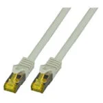 EFB S/FTP Cat.6a (Gigabit) Καλώδιο Δικτύου Ethernet 0.15m Γκρι MK7001.0,15G