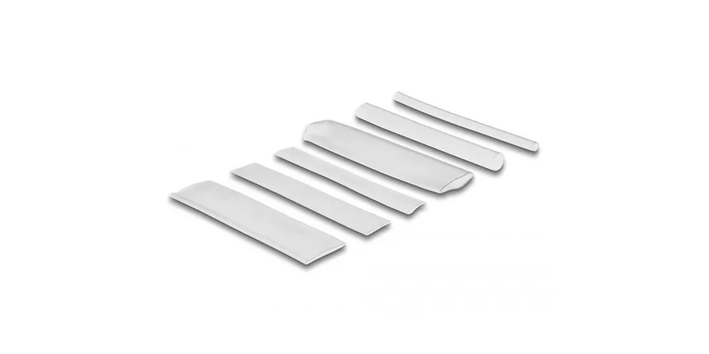 20260309143306_thermosystellomena_delock_heat_shrink_tubing_assortment_box_transparent_100_piece.jpeg Θερμοσυστελλόμενα Delock Heat Shrink Tubing Assortment Box Transparent 100-piece - Image 1