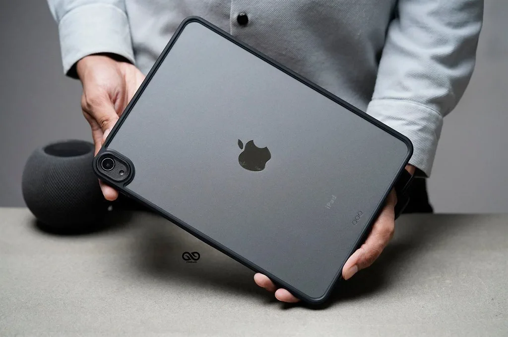 Θήκη Tablet Realpower Ipad Pro Model 2024 13' Transparent/black - Image 1