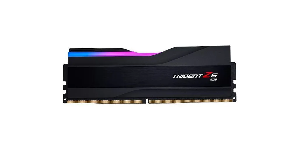 G.Skill Trident Z5 RGB DDR5 με Module 1x32GB και Ταχύτητα 5600 για Desktop F5-5600J4645A32GX1-TZ5RK - Image 1