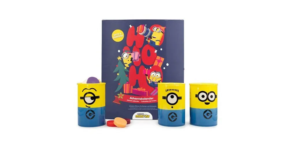 20260309161817_keria_minions_advent_calendar_tealight_scent_lamp_24x_scented_wax.jpeg Κεριά Minions Advent Calendar Tealight Scent Lamp + 24x Scented Wax - Image 1