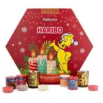 Haribo Χριστουγεννιάτικο Γυάλινο Κερί Μωβ
