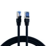 EFB S/FTP Cat.6a (Gigabit) Καλώδιο Δικτύου Ethernet 10m Μαύρο K5525FSW.10