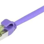 U/UTP Cat.6a (Gigabit) Καλώδιο Δικτύου Ethernet 0.15m Μωβ