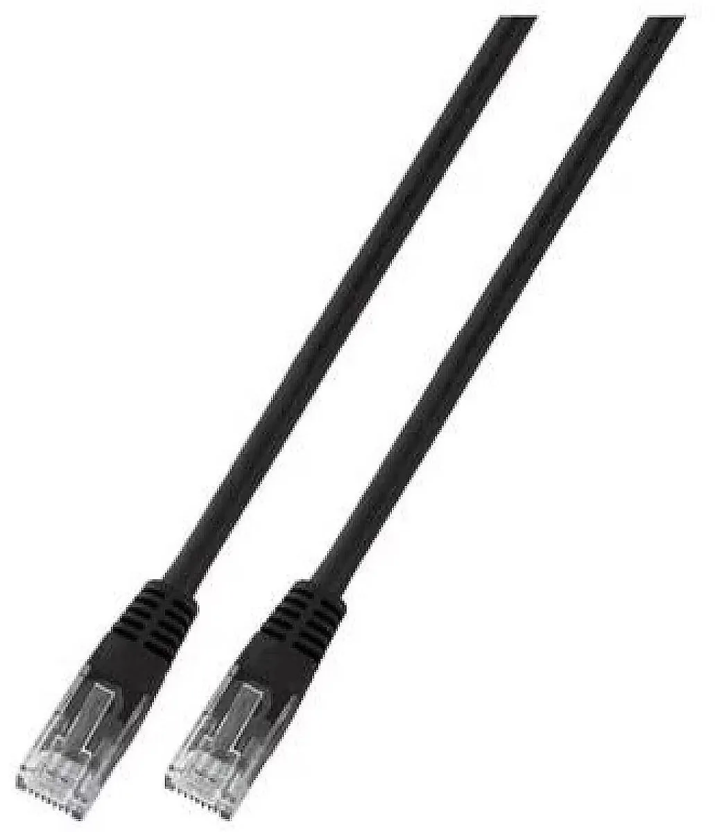 EFB U/UTP Cat.6 (Gigabit) Καλώδιο Δικτύου Ethernet 2m Μαύρο K8100SW.2 - Image 1