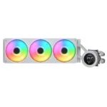 Cougar Poseidon Vistek Υδρόψυξη AIO CPU με 3 Ανεμιστήρες 120mm και ARGB Φωτισμό Λευκή