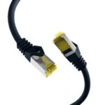 EFB S/FTP Cat.6a (Gigabit) Καλώδιο Δικτύου Ethernet 0.15m Μαύρο MK7001.0,15B