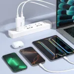 Equip Φορτιστής Χωρίς Καλώδιο GaN με 2 Θύρες USB-C 30W Λευκός (245524)