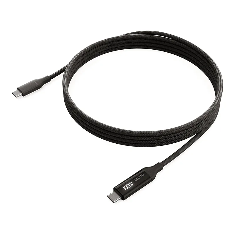20260311104454_ubiquiti_usb_2_0_cable_usb_c_male_usb_c_2m_usb_c.jpeg Ubiquiti USB 2.0 Cable USB-C male - USB-C 2m UACC-Cable-USB-100W-2M-BK - Image 1