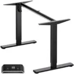 Desk Frame Motorised Black Wdf221e-b Onkron