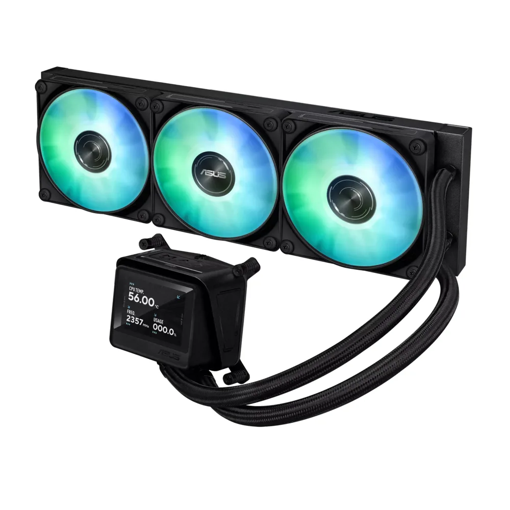 20260311151832_asus_max_gaming_lc_360_argb_lcd_ydropsyxi_epexergasti_triplou_anemistira_120mm_gia_socket_am4_am5_1700.jpeg Asus MAX Gaming LC 360 ARGB LCD Υδρόψυξη AIO CPU με 3 Ανεμιστήρες 120mm - Image 1