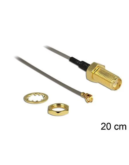 20260312115644_delock_antenna_cable_sma_jack_bulkhead_to_mhf_i_plug_88816.jpeg Delock Antenna Cable Sma Jack Bulkhead To Mhf I Plug 88816 - Image 1