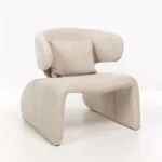 Enigma Μπερζέρα Beige 01-3593 73x78x44cm