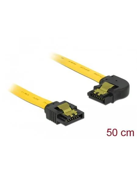DeLock 7-Pin SATA III - 7-Pin SATA III Cable 50cm Κίτρινο - Image 1